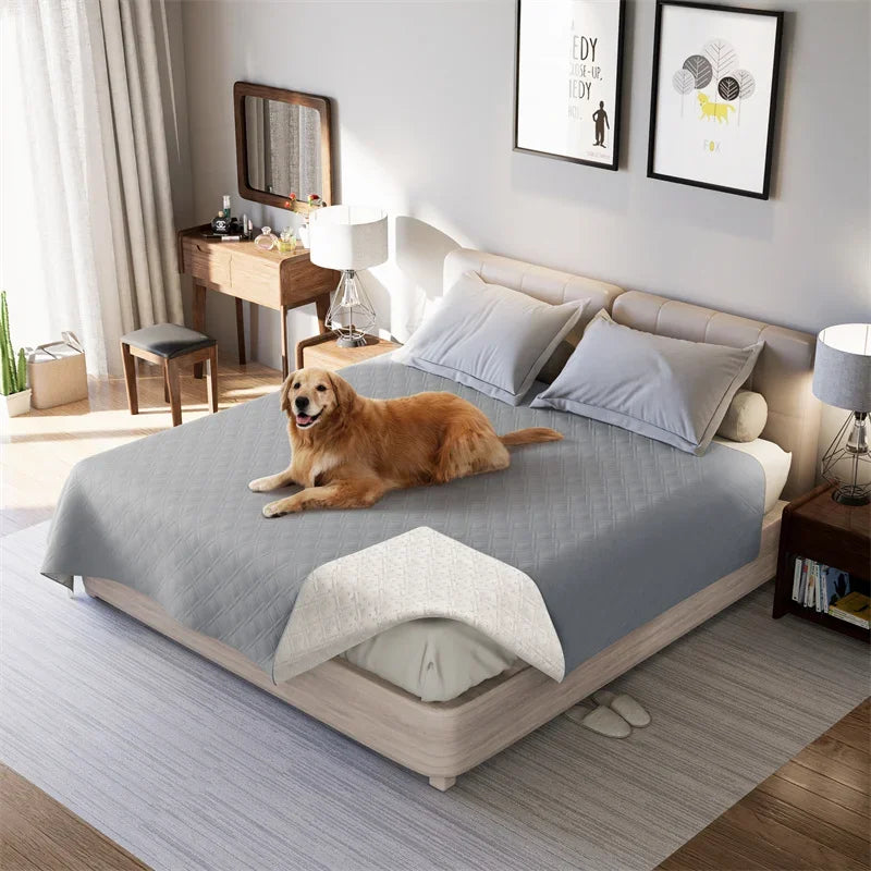 Waterproof Bed Cover Pet Furniture Protector – Leak-Proof Non-Slip for Couches, Beds & Cars PawfectFriend
