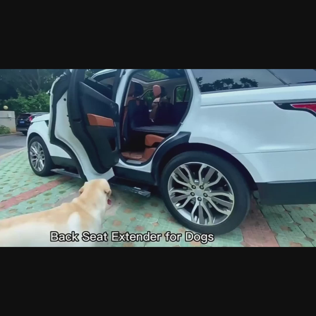 PawfectFriend Hard Bottom Car Seat Extender for Dogs | Waterproof Pet Hammock & Protector